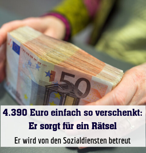 Er wird von den Sozialdiensten betreut