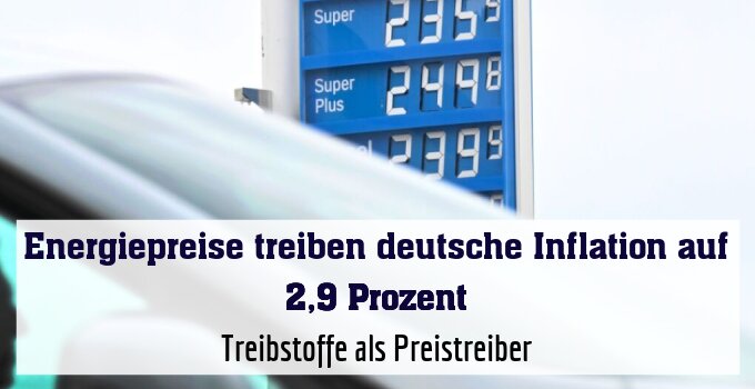 Treibstoffe als Preistreiber