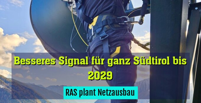 RAS plant Netzausbau
