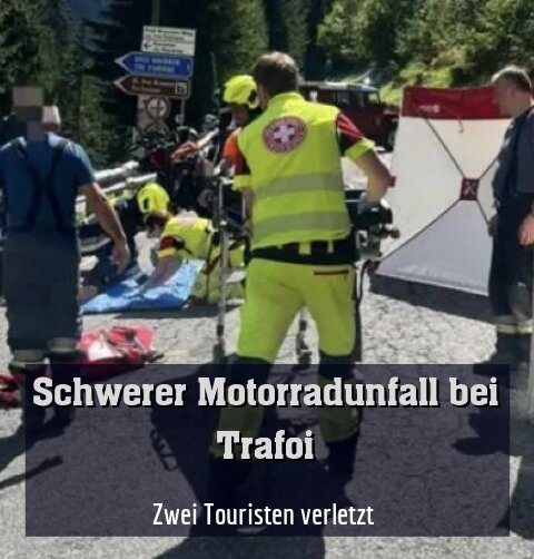 Zwei Touristen verletzt 