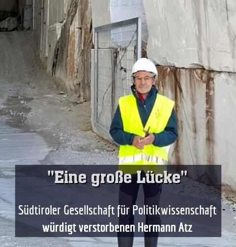 Südtiroler Gesellschaft für Politikwissenschaft würdigt verstorbenen Hermann Atz