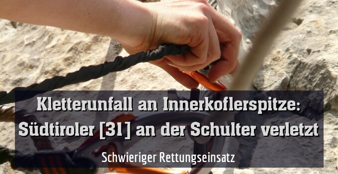 Schwieriger Rettungseinsatz