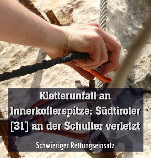 Schwieriger Rettungseinsatz
