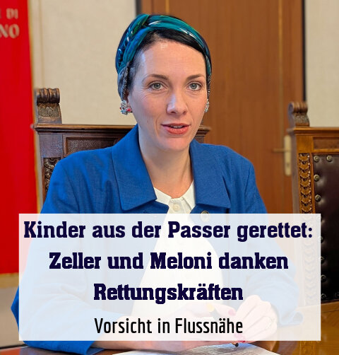 Vorsicht in Flussnähe