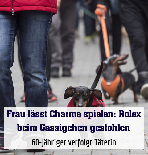 60-Jähriger verfolgt Täterin