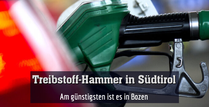 Am günstigsten ist es in Bozen