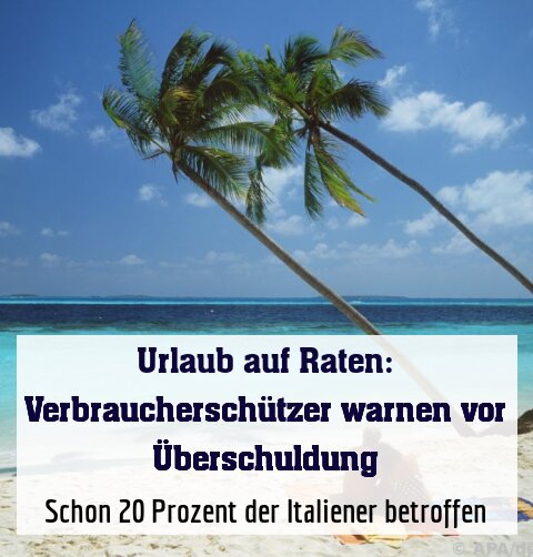 Schon 20 Prozent der Italiener betroffen