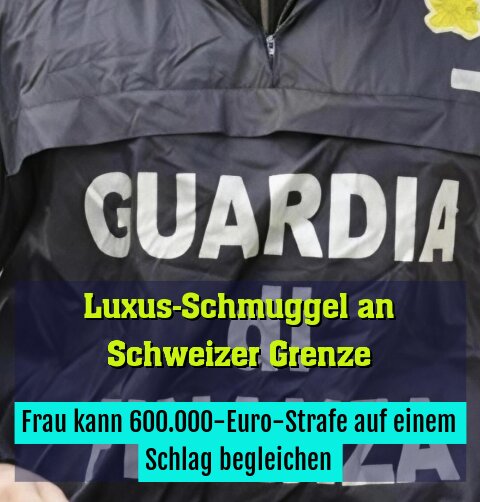 Frau kann 600.000-Euro-Strafe auf einem Schlag begleichen