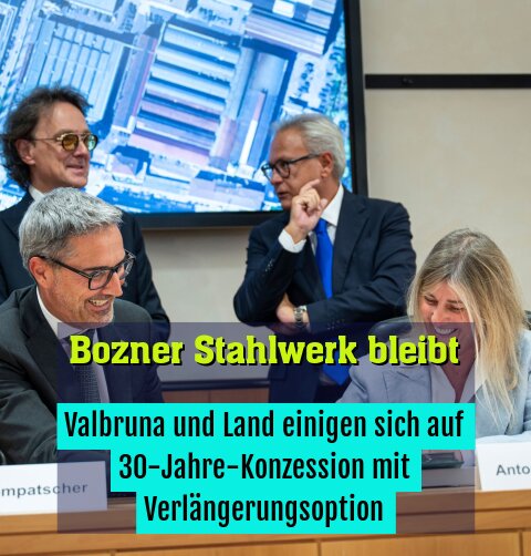 Valbruna und Land einigen sich auf 30-Jahre-Konzession mit Verlängerungsoption