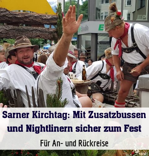 Für An- und Rückreise