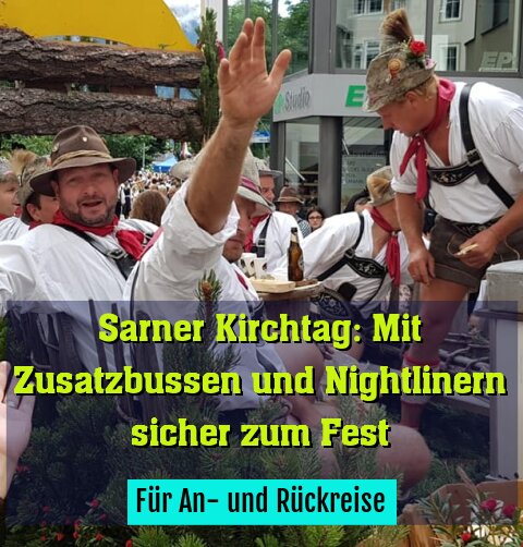 Für An- und Rückreise