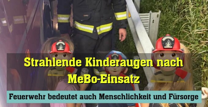 Feuerwehr bedeutet auch Menschlichkeit und Fürsorge