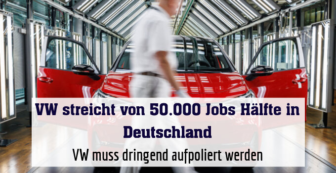 VW muss dringend aufpoliert werden