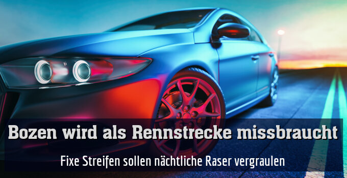 Fixe Streifen sollen nächtliche Raser vergraulen