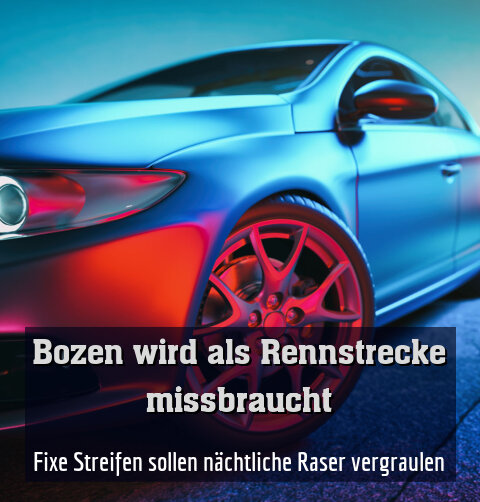 Fixe Streifen sollen nächtliche Raser vergraulen