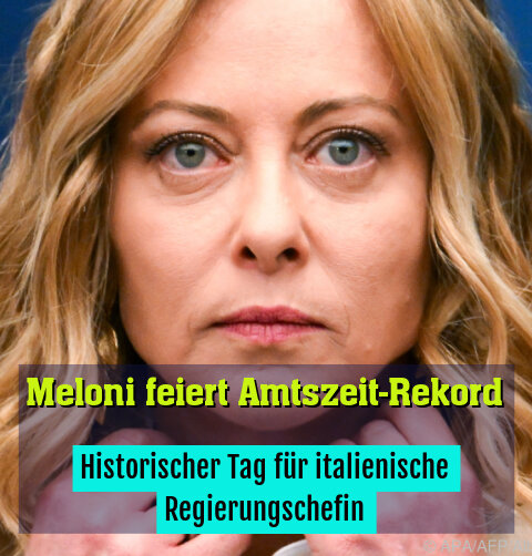 Historischer Tag für italienische Regierungschefin