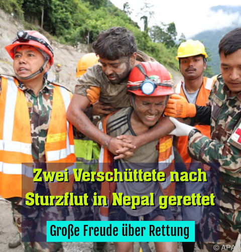 Große Freude über Rettung