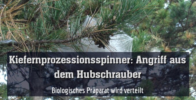 Biologisches Präparat wird verteilt