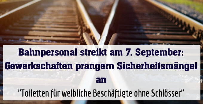 "Toiletten für weibliche Beschäftigte ohne Schlösser"