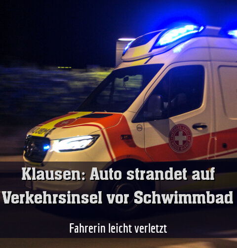 Fahrerin leicht verletzt