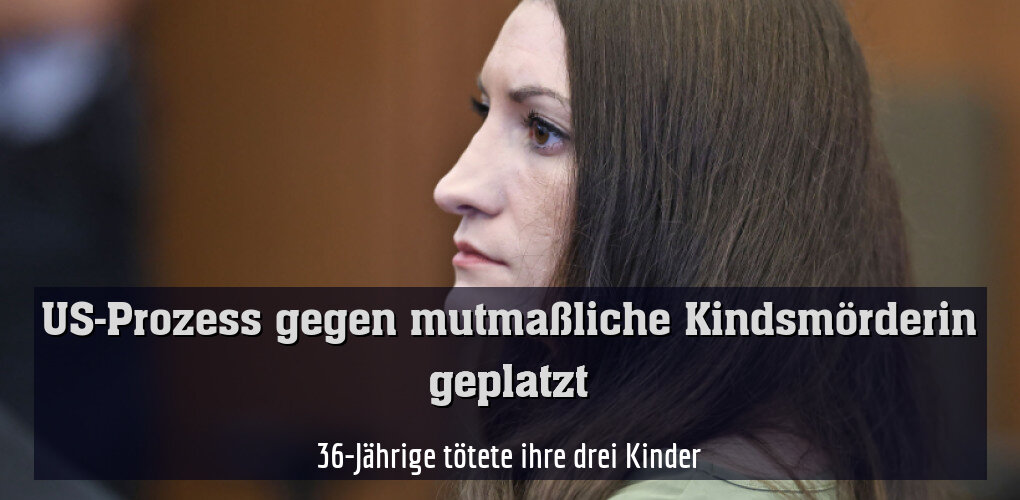 36-Jährige tötete ihre drei Kinder