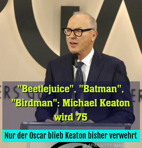 Nur der Oscar blieb Keaton bisher verwehrt
