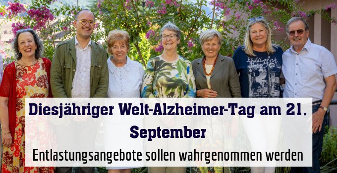 Entlastungsangebote sollen wahrgenommen werden