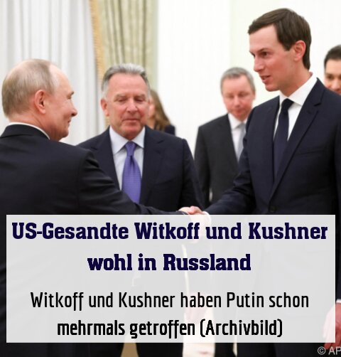 Witkoff und Kushner haben Putin schon mehrmals getroffen (Archivbild)