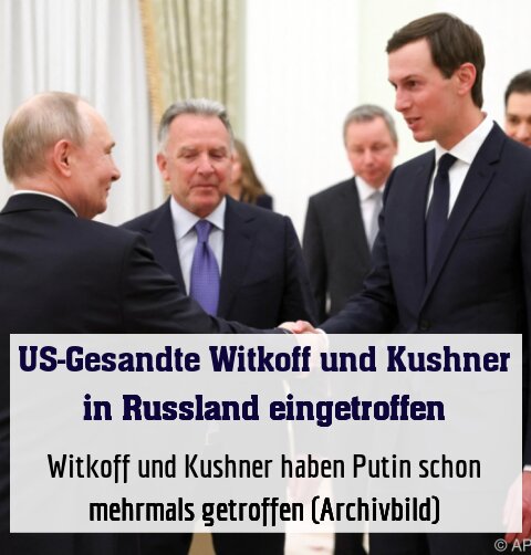 Witkoff und Kushner haben Putin schon mehrmals getroffen (Archivbild)
