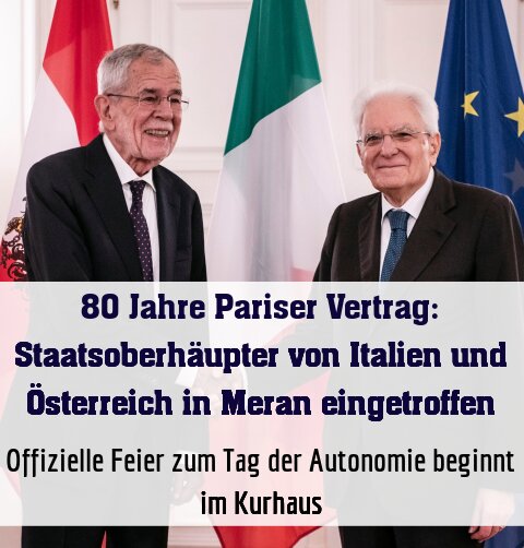Offizielle Feier zum Tag der Autonomie beginnt im Kurhaus