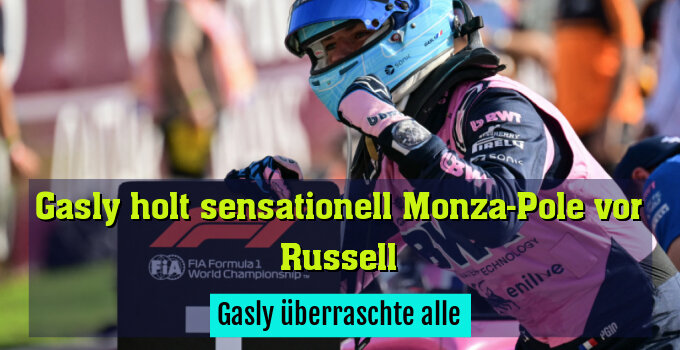 Gasly auf der 1