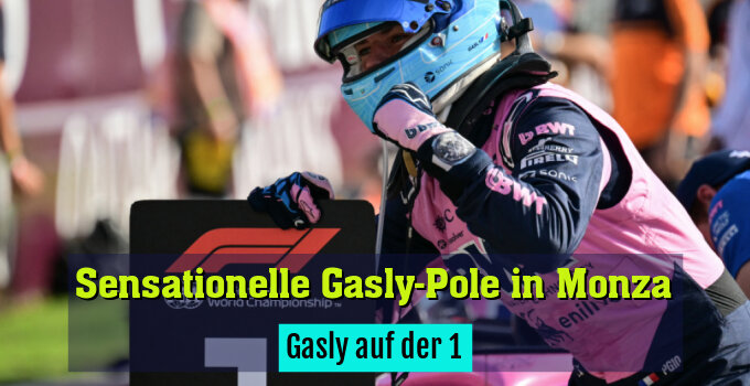 Gasly auf der 1