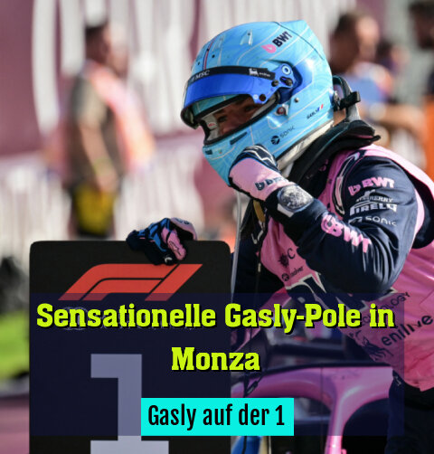 Gasly auf der 1