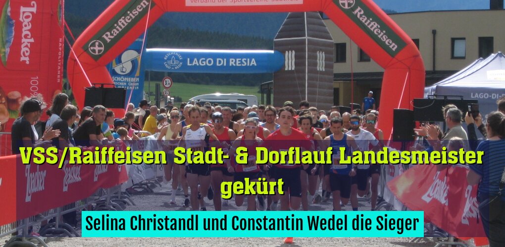 Selina Christandl und Constantin Wedel die Sieger