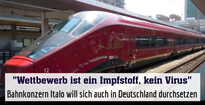 Bahnkonzern Italo will sich auch in Deutschland durchsetzen