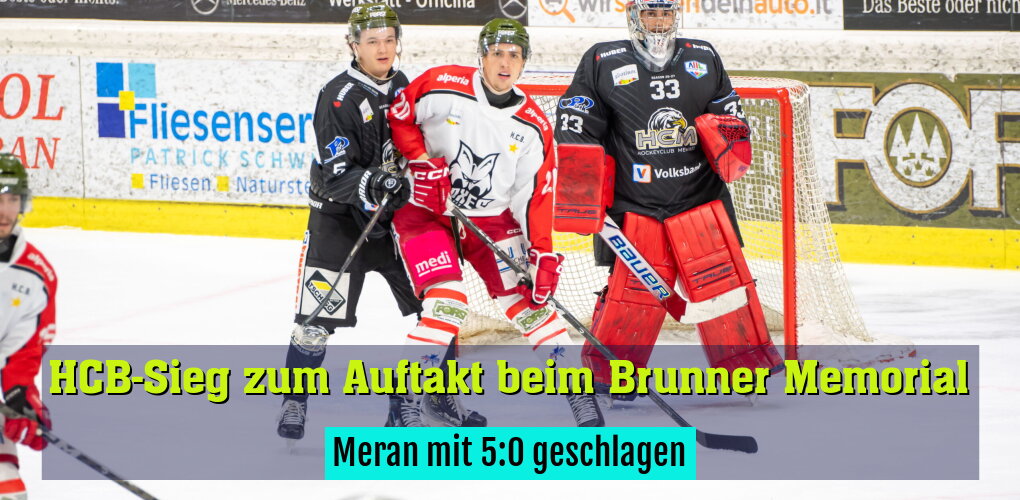 Meran mit 5:0 geschlagen