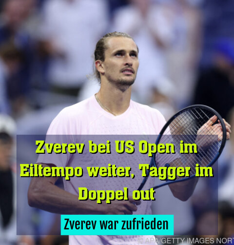Zverev war zufrieden