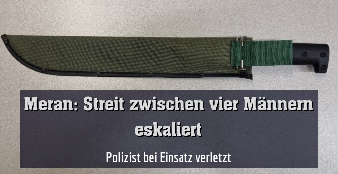 Polizist bei Einsatz verletzt