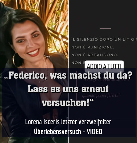 Lorena Isceris letzter verzweifelter Überlebensversuch – VIDEO