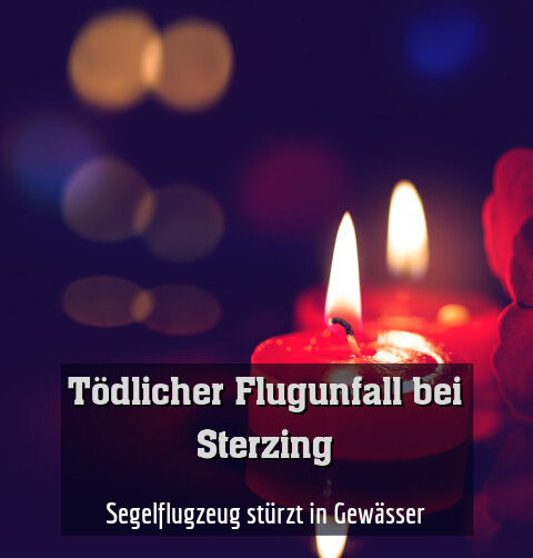 Segelflugzeug stürzt in Gewässer