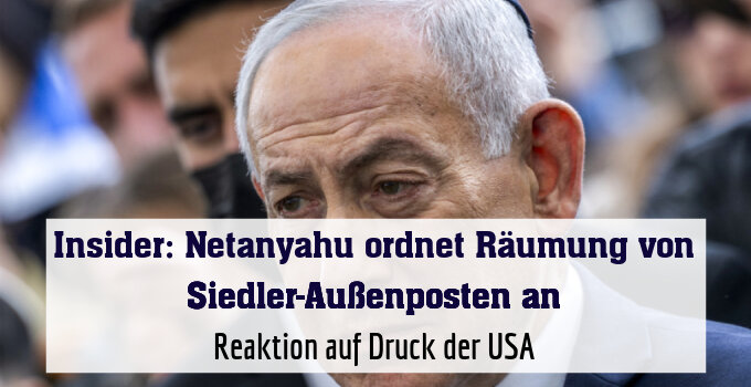 Reaktion auf Druck der USA