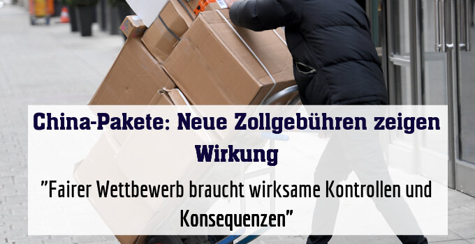 "Fairer Wettbewerb braucht wirksame Kontrollen und Konsequenzen"