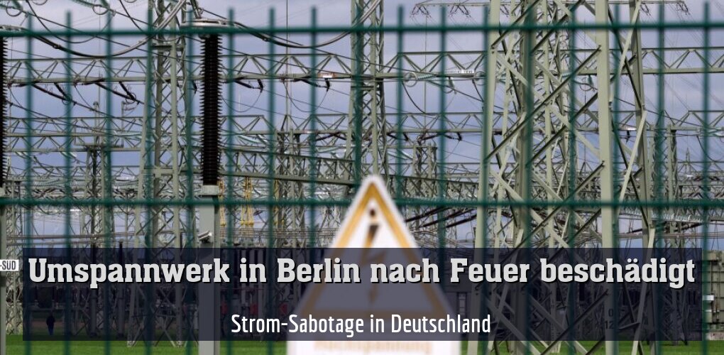 Strom-Sabotage in Deutschland