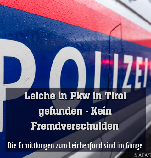 Die Ermittlungen zum Leichenfund sind im Gange