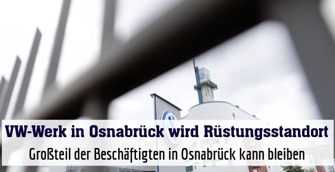 Großteil der Beschäftigten in Osnabrück kann bleiben
