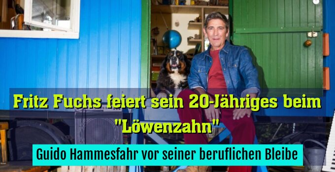 Guido Hammesfahr vor seiner beruflichen Bleibe