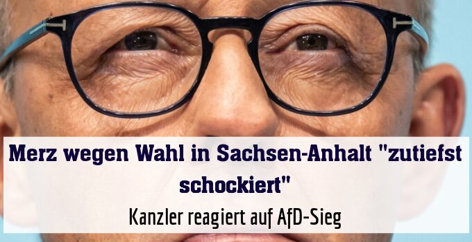 Kanzler reagiert auf AfD-Sieg