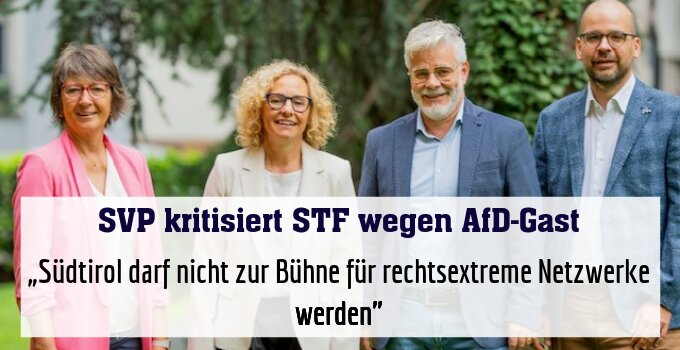 „Südtirol darf nicht zur Bühne für rechtsextreme Netzwerke werden"