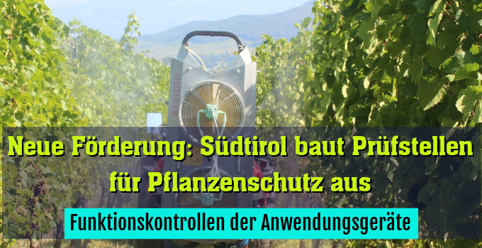 Funktionskontrollen der Anwendungsgeräte