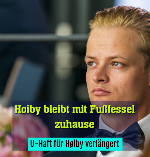 U-Haft für Høiby verlängert